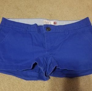 SO blue shorts